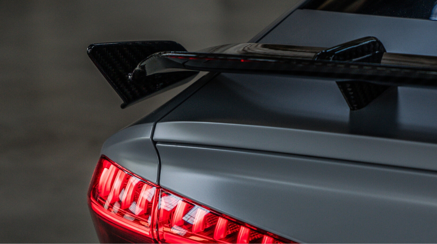 ABT aerodynamic rear wing and sport rear styling